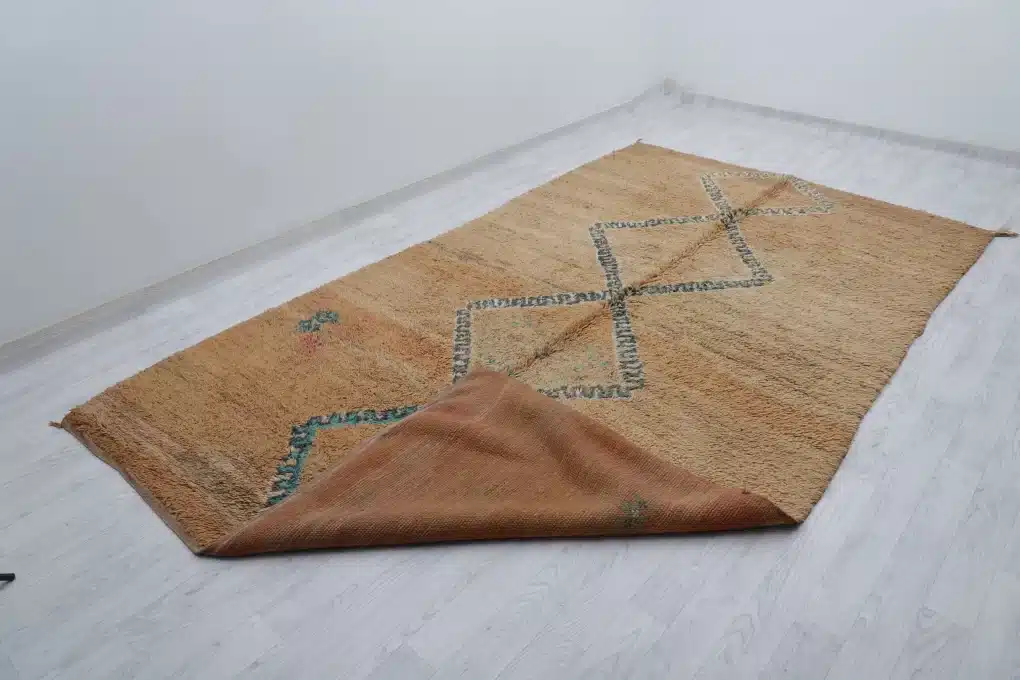 Moroccan area rug, vintage wool rug, boujaad rug, handmade wool rug, hand knotted carpet
