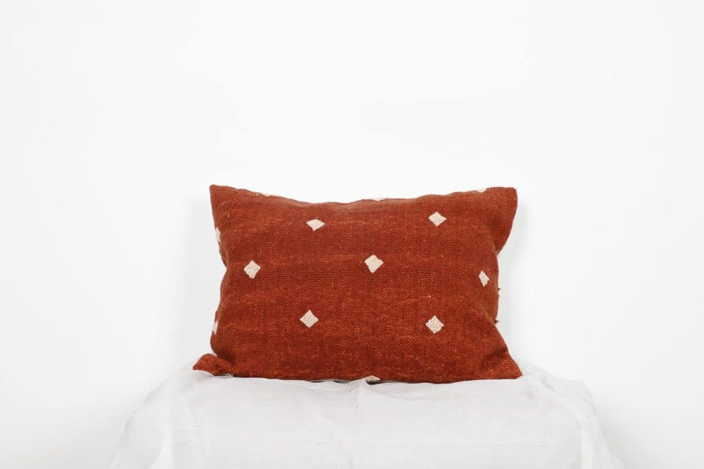 Moroccan Peppermint Pillow - Soft, plush, and infused with the refreshing essence of peppermint for a relaxing sleep.