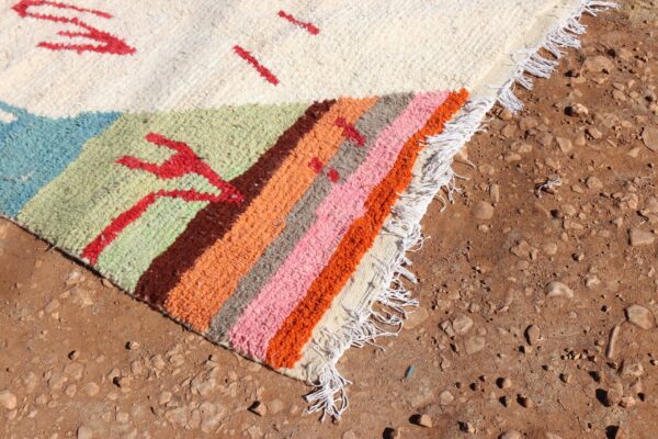 Moroccan Colorful Rug - Image 4