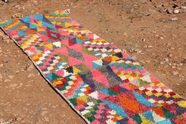 Abstract Runner Rug Multicolor - Image 4