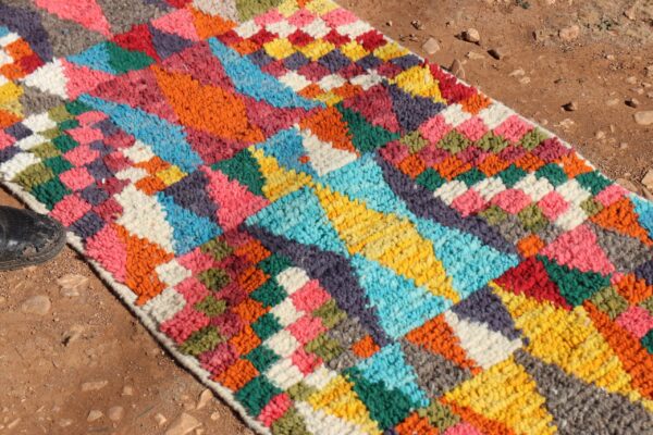 Abstract Runner Rug Multicolor - Image 3