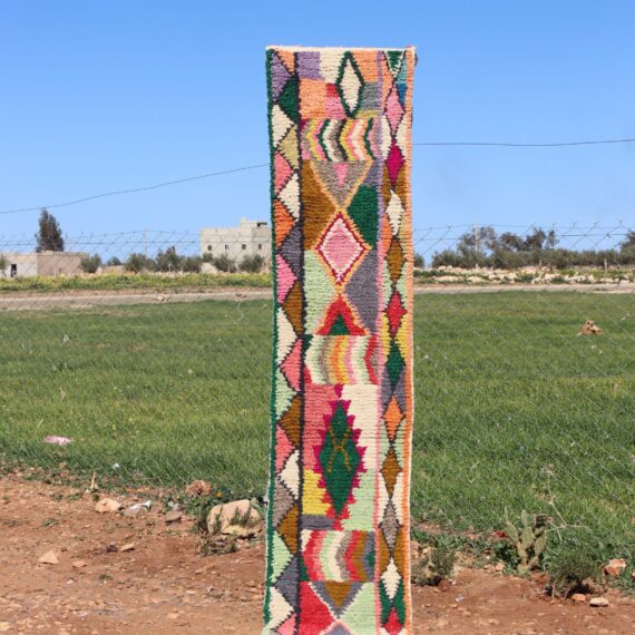 Berber Runner Carpet – Handcrafted Wool Carpet