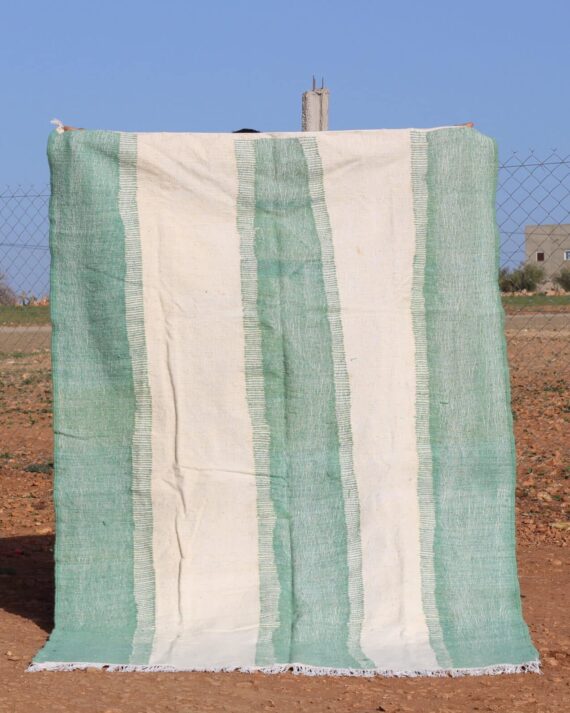 Handmade Berber Kilim Rug with intricate patterns and flatweave design