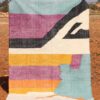 Moroccan Colorful Flatweave Rug with vibrant colors and handwoven craftsmanship