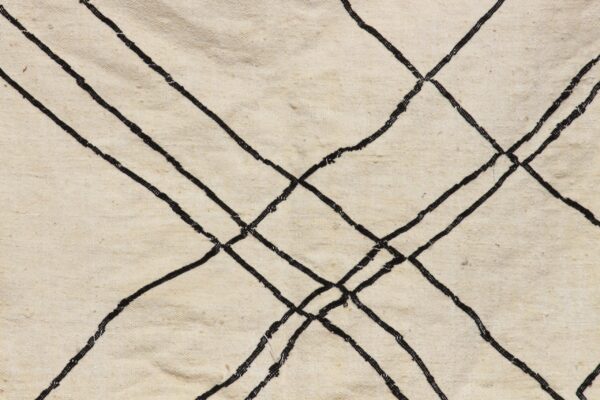 Modern White Beni Ourain Rug - Image 2