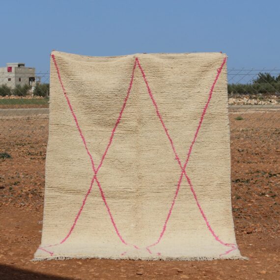 Beni Ourain Shag Carpet – Plush Moroccan Wool Rug