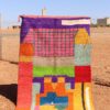 Handmade Contemporary Abstract Rug with modern patterns