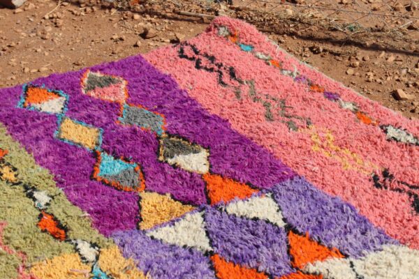 Handwoven Colorful Rug - Image 3