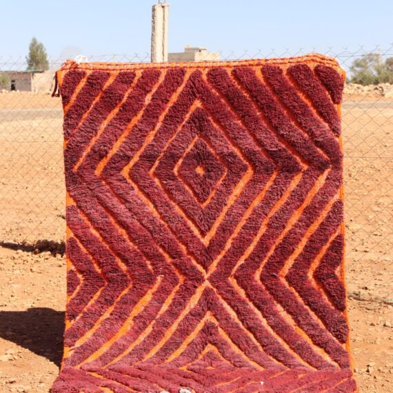 Moroccan Berber Custom Rug tailored in size, color, and pattern