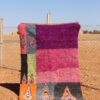 Handcrafted Berber Moroccan Multicolor Rug with vibrant colors and intricate designs
