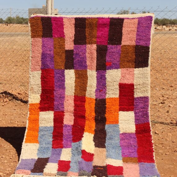 Contemporary Abstract Persian Rug with bold, intricate patterns