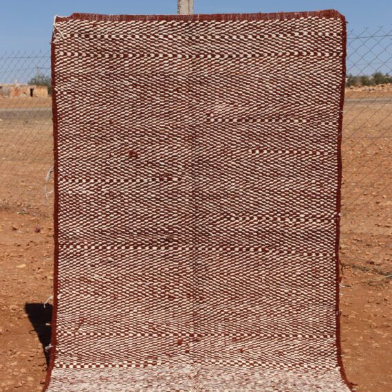 Bohemian Kilim Flatweave Rug with intricate patterns and natural fibers
