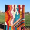 Bohemian Colorful Rug with vibrant patterns