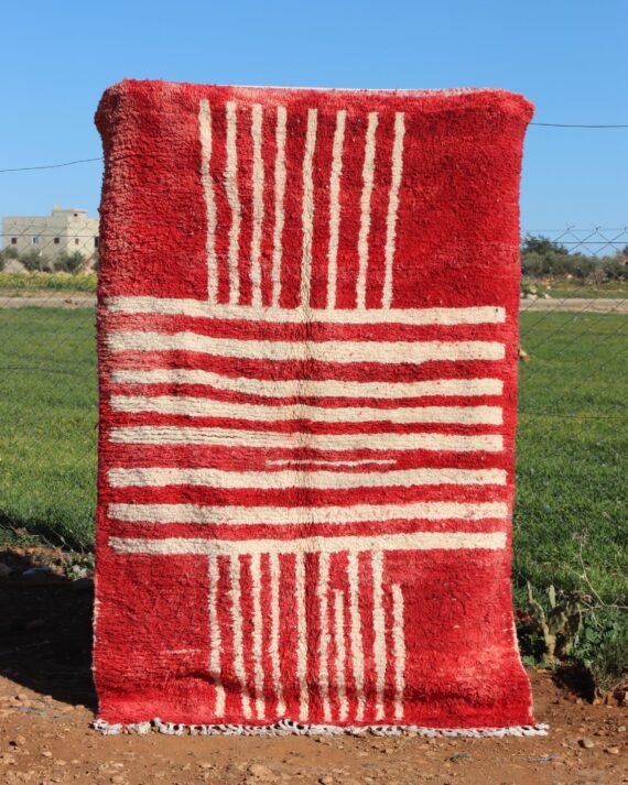 Colorful Moroccan Rug with vibrant patterns