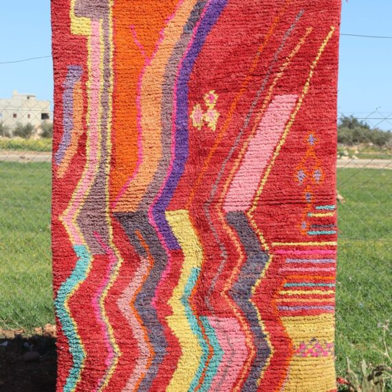 Handcrafted Abstract Rug