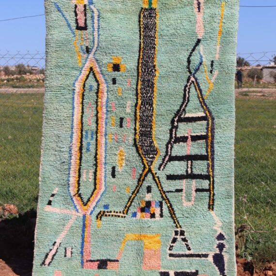 Abstract Colorful Rug