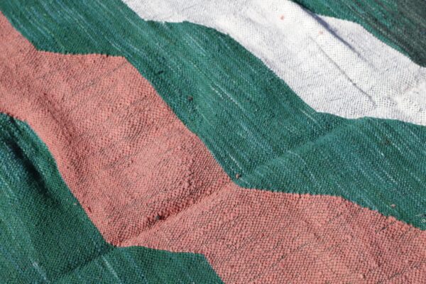 Flatweave Abstract Rug - Image 4