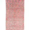 Authentic Moroccan Vintage Rug handcrafted in Rabat, featuring intricate patterns and timeless design, perfect for adding warmth and elegance to any space