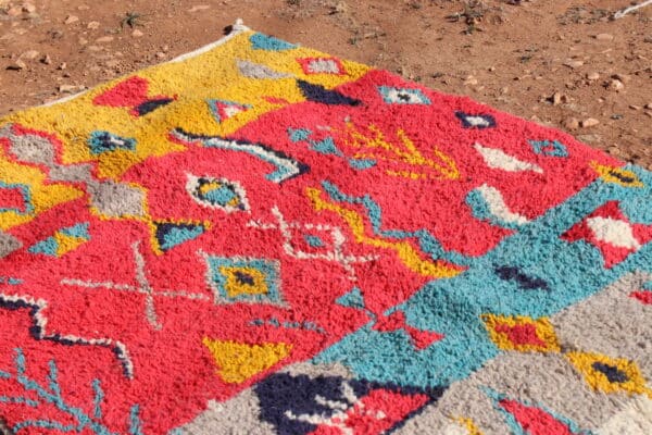 Traditional Moroccan Berber Rug - Image 3