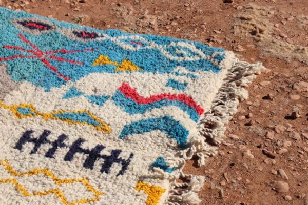 Traditional Moroccan Berber Rug - Image 4