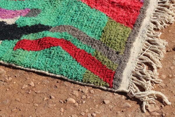 Berber Carpet Moroccan Tribal Design - Image 5