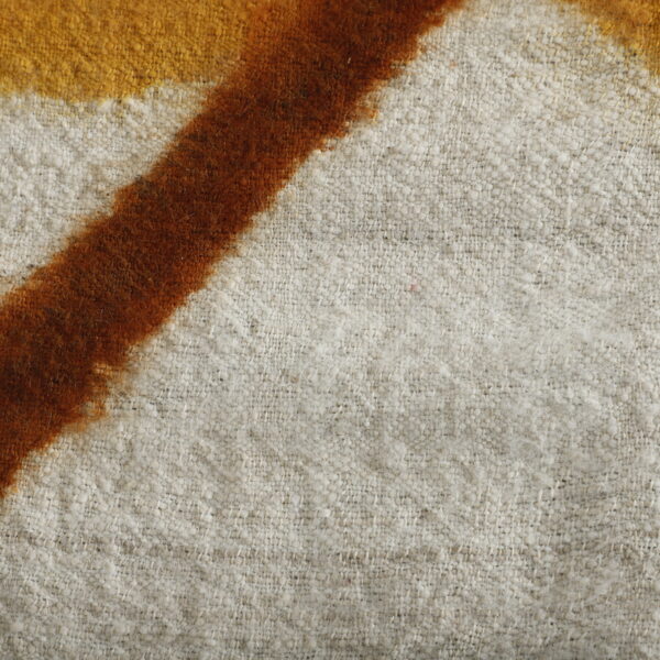 Artistic Moroccan Beni Ourain Rug with Bird Motifs - Image 3