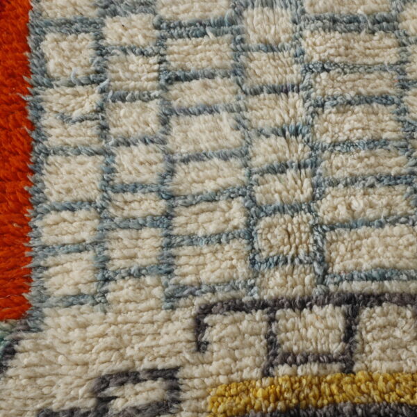 Authentic Boujaad Moroccan Rug - Berber Wool Carpet - Image 3