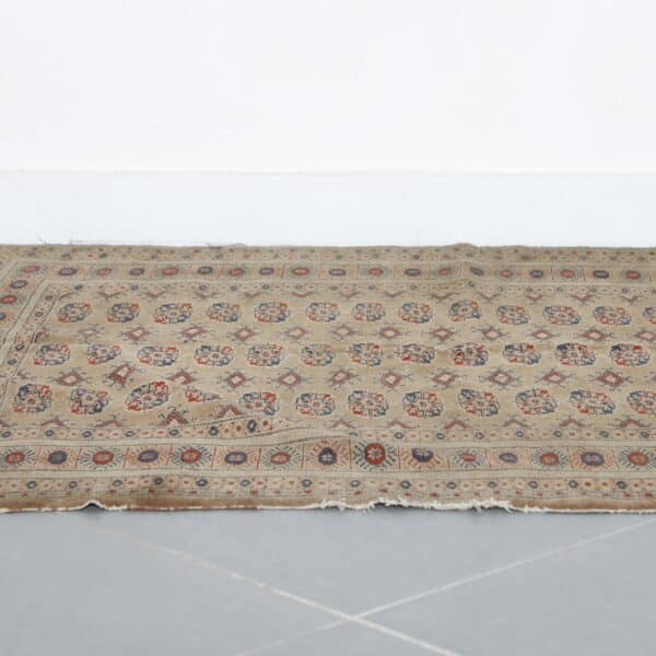Antique Turkish Kilim with Geometric Motifs - Image 6