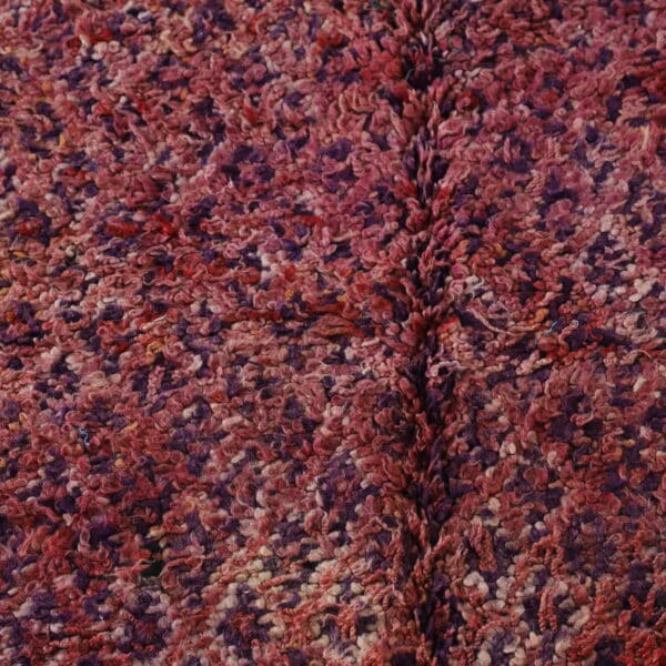 Handmade Moroccan Beni M'Guild Rug with Geometric Field - Image 3