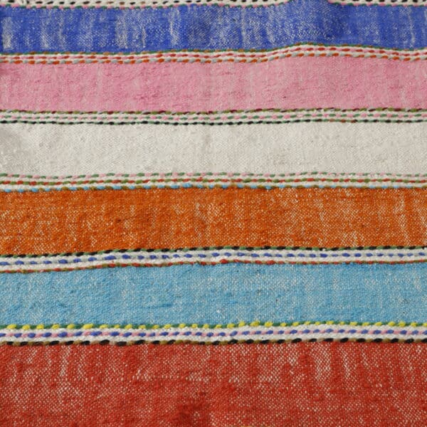 Colorful Striped Moroccan Kilim - Image 6