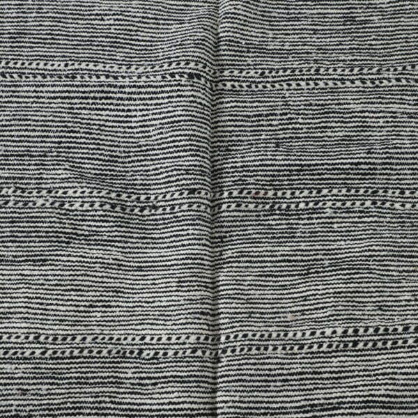 Classic Moroccan Zanafi Kilim with Horizontal Stripes - Image 6