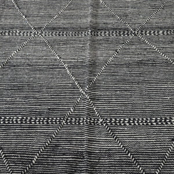 Large Moroccan Zanafi Kilim with Diamond Pattern - Image 4