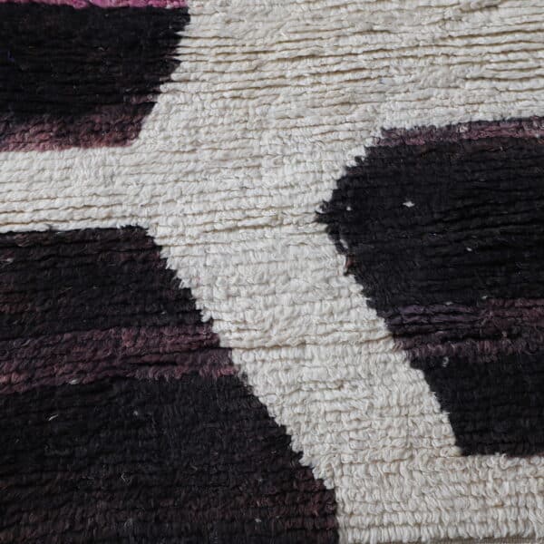 Beni Ourain Rug 9.2x6.9 Ft – Handmade Moroccan Wool Rug - Image 6