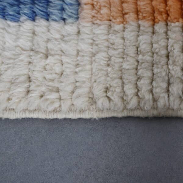 Boujaad Carpet 6.2x5.2 Ft – Handmade Moroccan Wool Rug - Image 8
