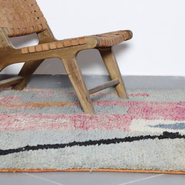 Boujaad Rug 9.5x6.5 Ft – Handmade Moroccan Wool Rug - Image 2