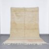 Faded Pink Boujaad Rug 10.8x6.4 Ft handmade in Morocco with tribal Amazigh motifs