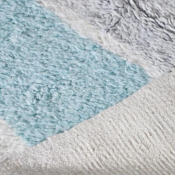 Beni Ourain Rug 8.2x5.1 Ft – Handmade Moroccan Wool Rug - Image 6