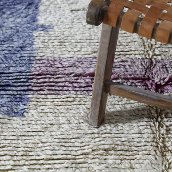 Boujaad Rug 7.9x5.1 Ft – Handmade Moroccan Wool Rug - Image 6