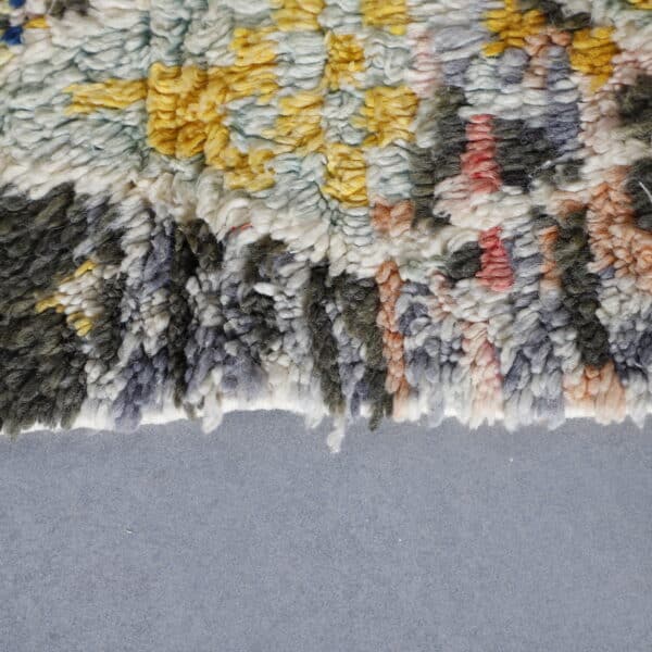 Colorful Boujaad Rug 7.5x5.2 Ft – Handmade Moroccan Wool - Image 6