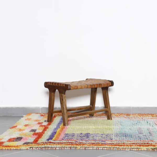 Abstract Boujaad Rug 5.3x6.9 Ft – Handmade Moroccan Wool - Image 2
