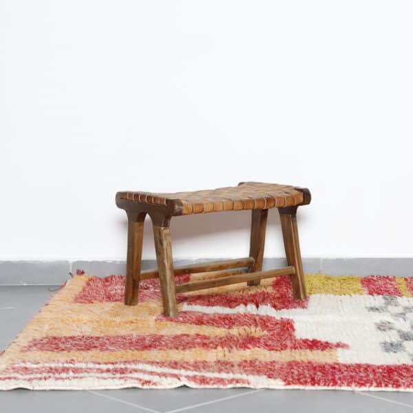 Colorful Boujaad Rug 6.7x5.4 Ft – Handmade Moroccan Wool - Image 2