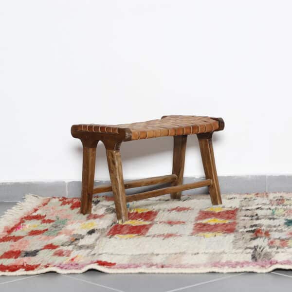 Abstract Boujaad Rug 7.7x5.2 Ft – Handmade Moroccan Wool - Image 6