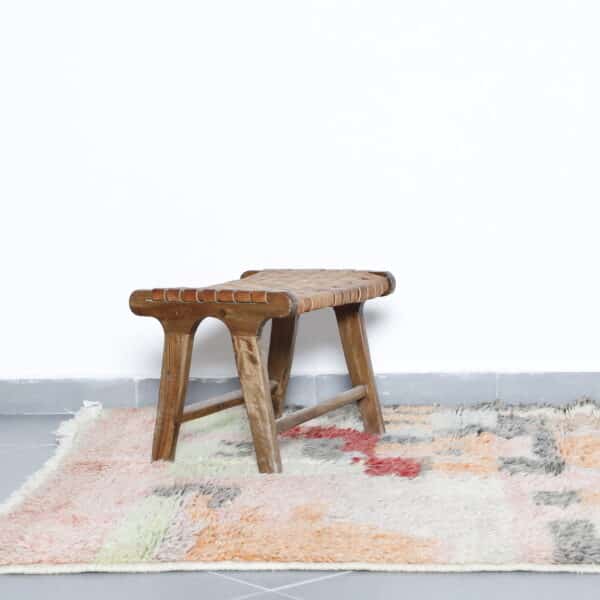 Soft Boujaad Rug 7.5x5.6 Ft – Handmade Moroccan Wool Rug - Image 5