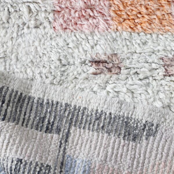 Soft Boujaad Rug 7.5x5.6 Ft – Handmade Moroccan Wool Rug - Image 4