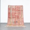 Abstract Boujaad Rug 8.7x5.3 Ft handmade in Morocco with Amazigh motifs