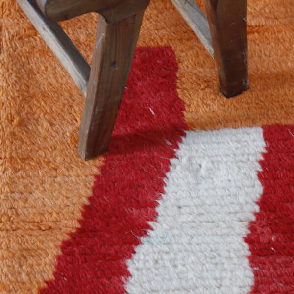 Boujaad Rug 8.9x5.4 Ft – Handmade Moroccan Wool Rug - Image 4