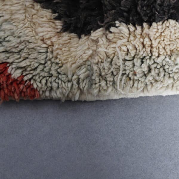 Boujaad Multicolored Rug 8.4x5.6 Ft – Handknotted Moroccan Wool - Image 8