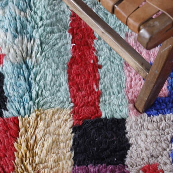 New Boujaad Rug 8.9x5.9 Ft – Handmade Moroccan Wool Rug - Image 4