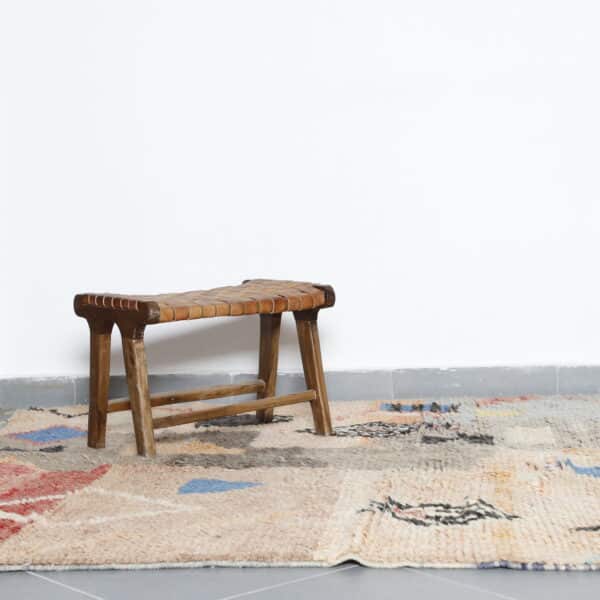 Abstract Boujaad Rug 8.8x6.2 Ft – Handmade Moroccan Wool - Image 2