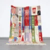 Boujaad Rug 8.6x5.9 Ft – Handmade Moroccan Wool Rug